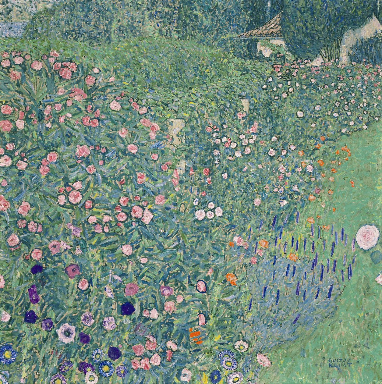 İtalyan Bahçıvanlık Peyzajı, 1913. by Gustav Klimt