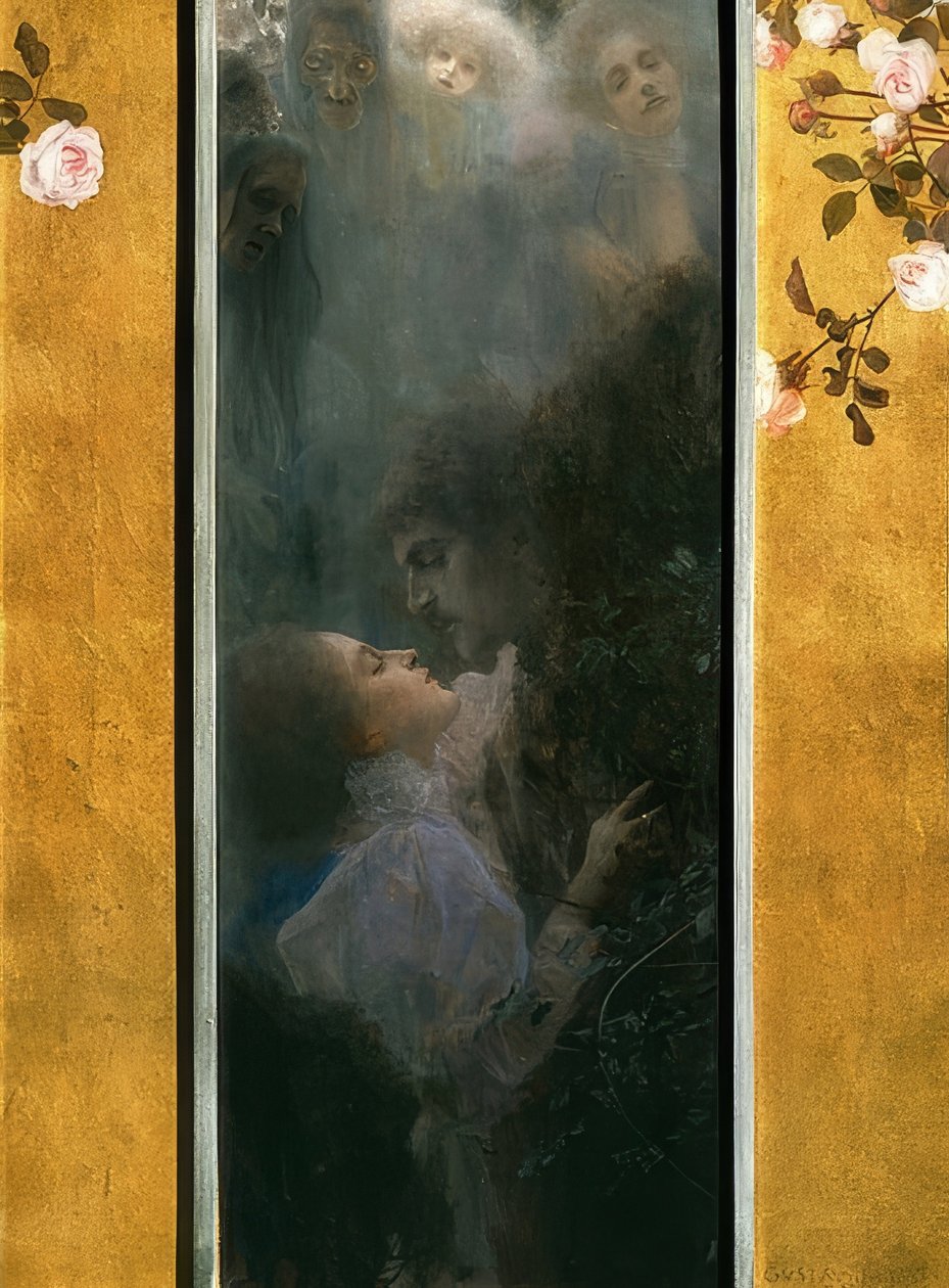 Aşk. 1895 by Gustav Klimt