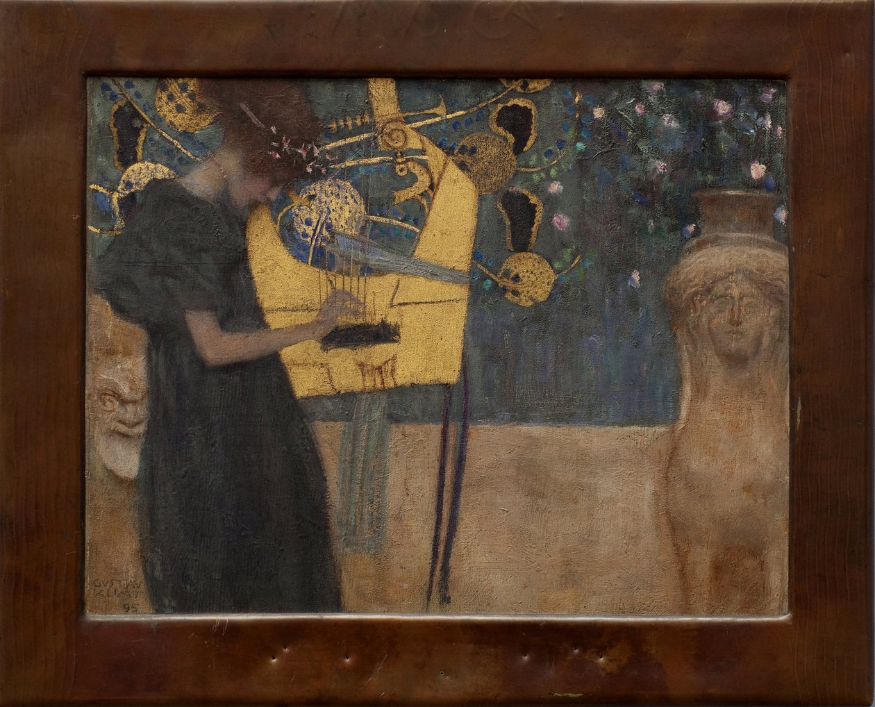 müzik ben by Gustav Klimt