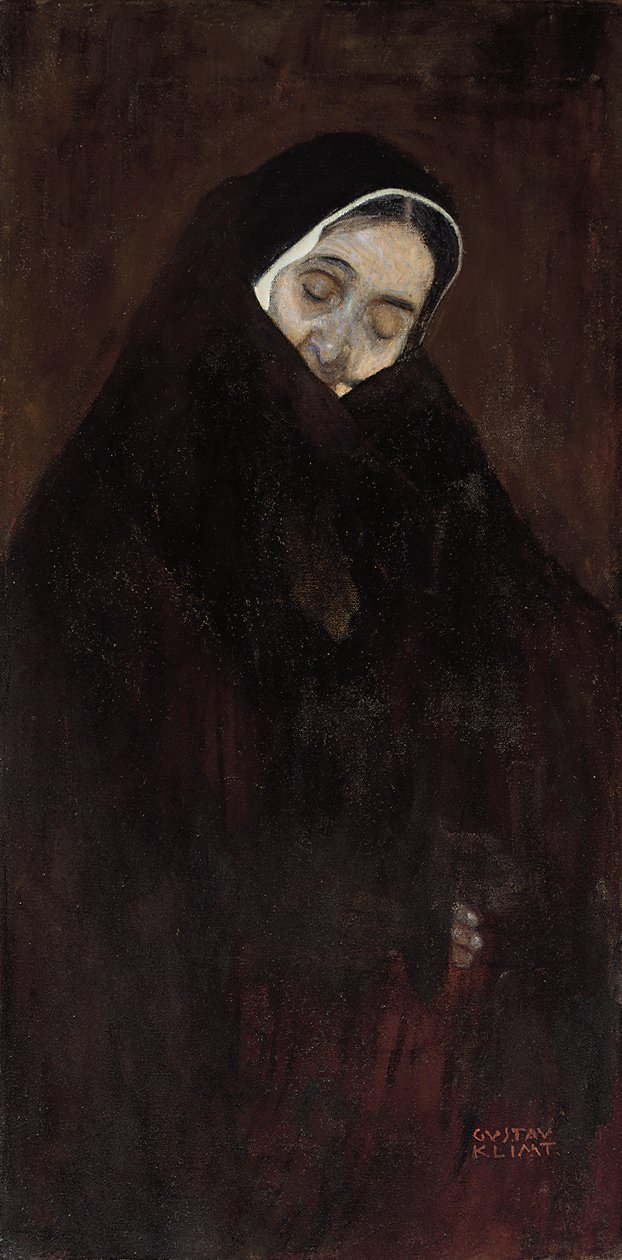 Yaşlı Kadın, 1909 by Gustav Klimt