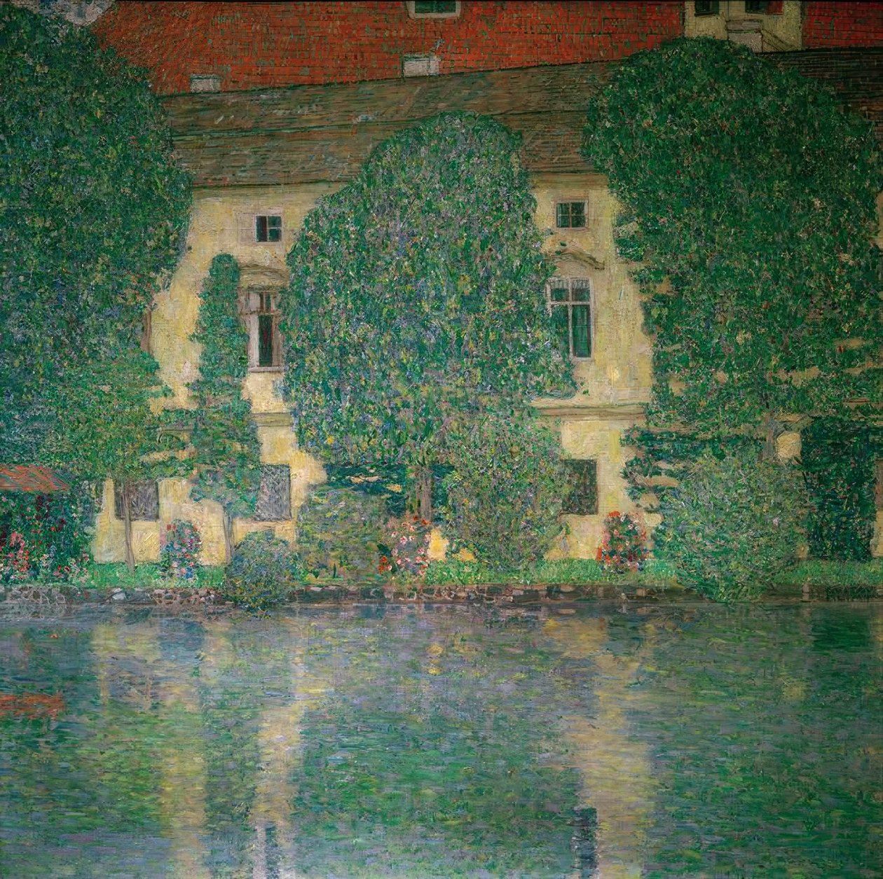 Schloss Kammer am Attersee III by Gustav Klimt