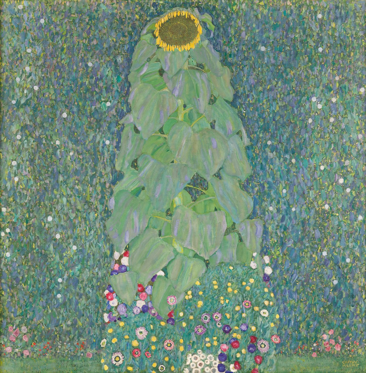 Ayçiçeği, 1907-1908. by Gustav Klimt