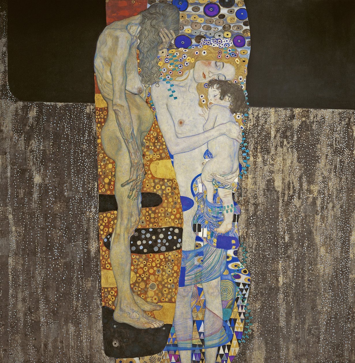 Kadının Üç Çağı by Gustav Klimt