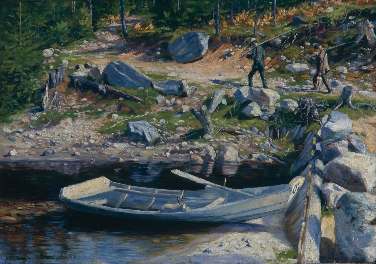 Balıkçılıktan eve by Gustav Wentzel