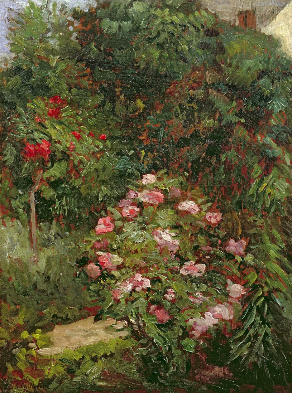 çiçek yığını by Gustave Caillebotte
