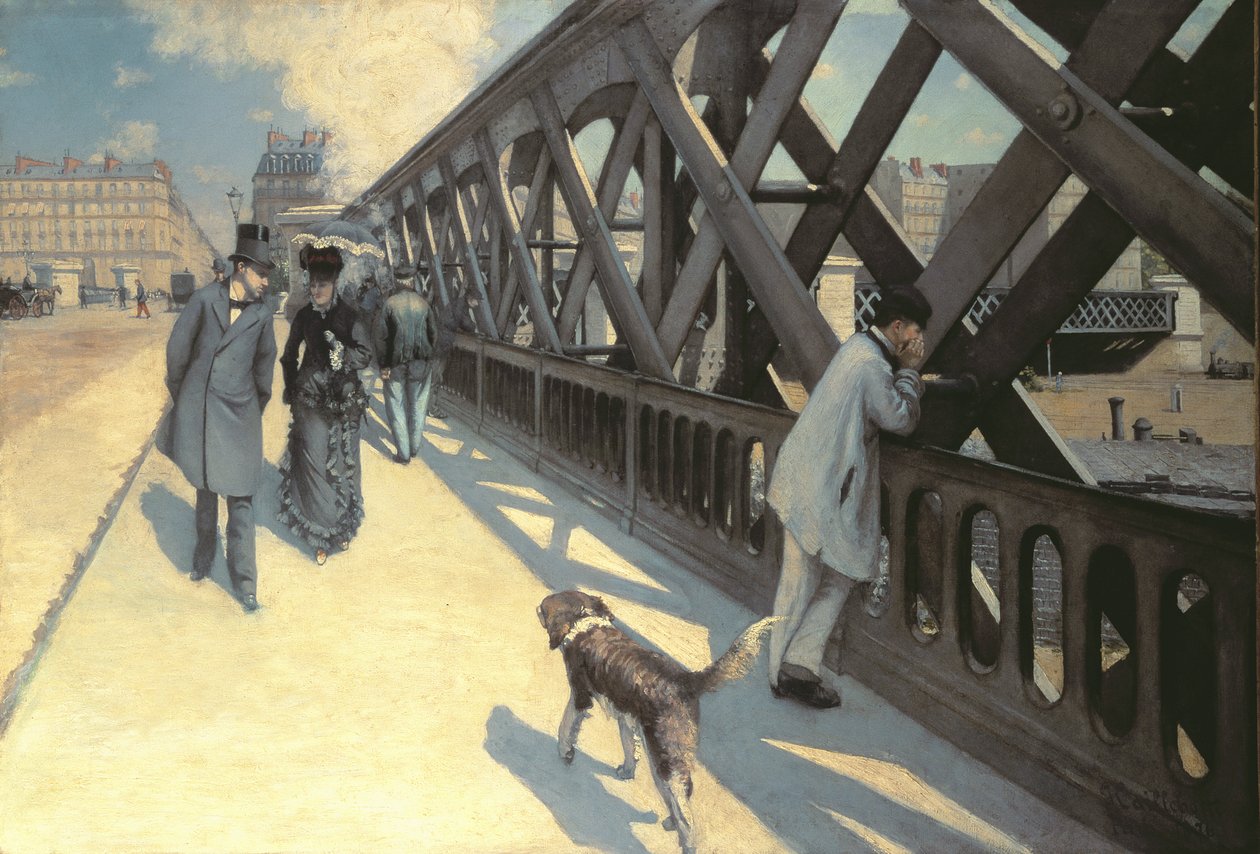 Avrupa Köprüsü by Gustave Caillebotte
