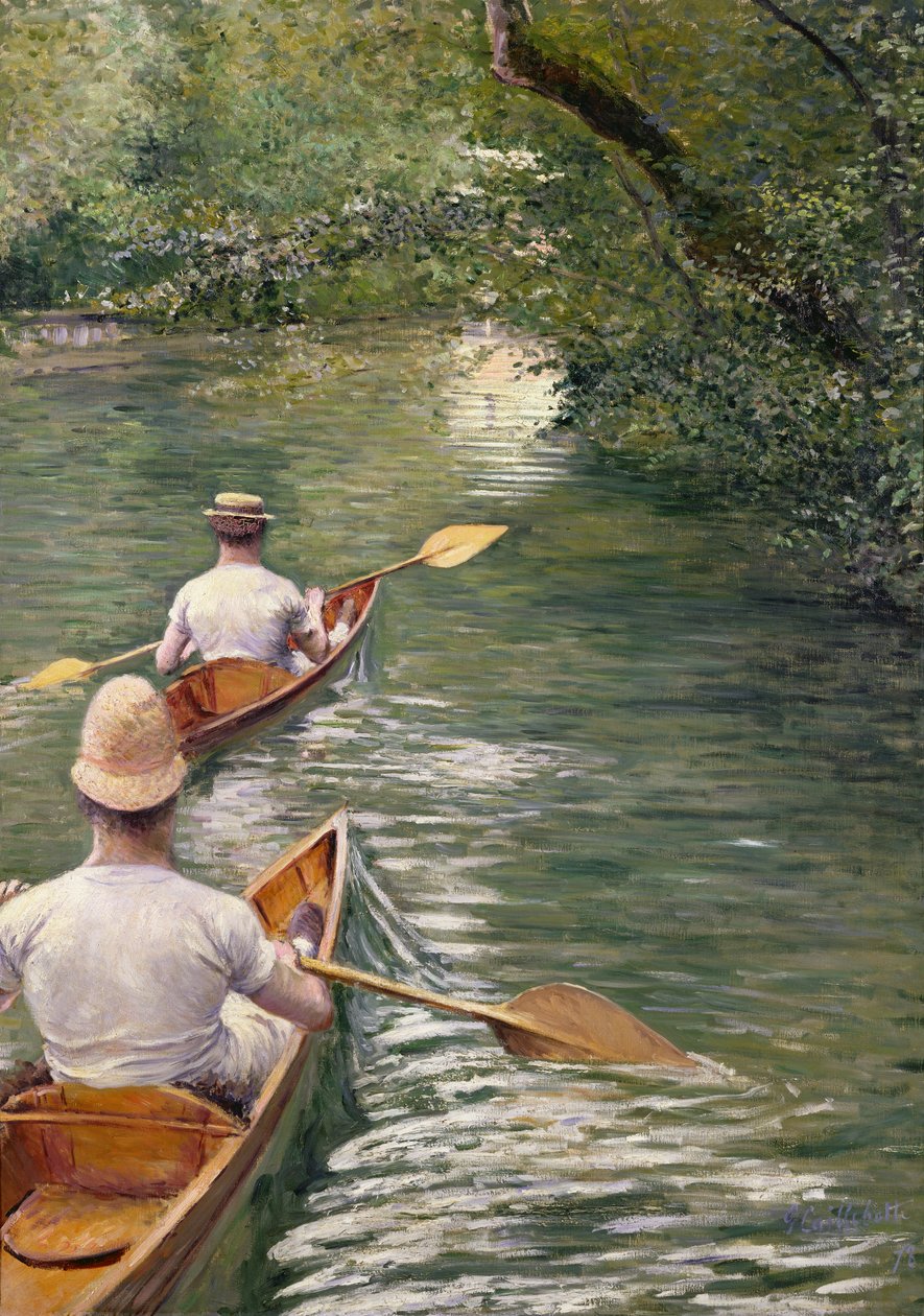 Kanolar, 1878 by Gustave Caillebotte