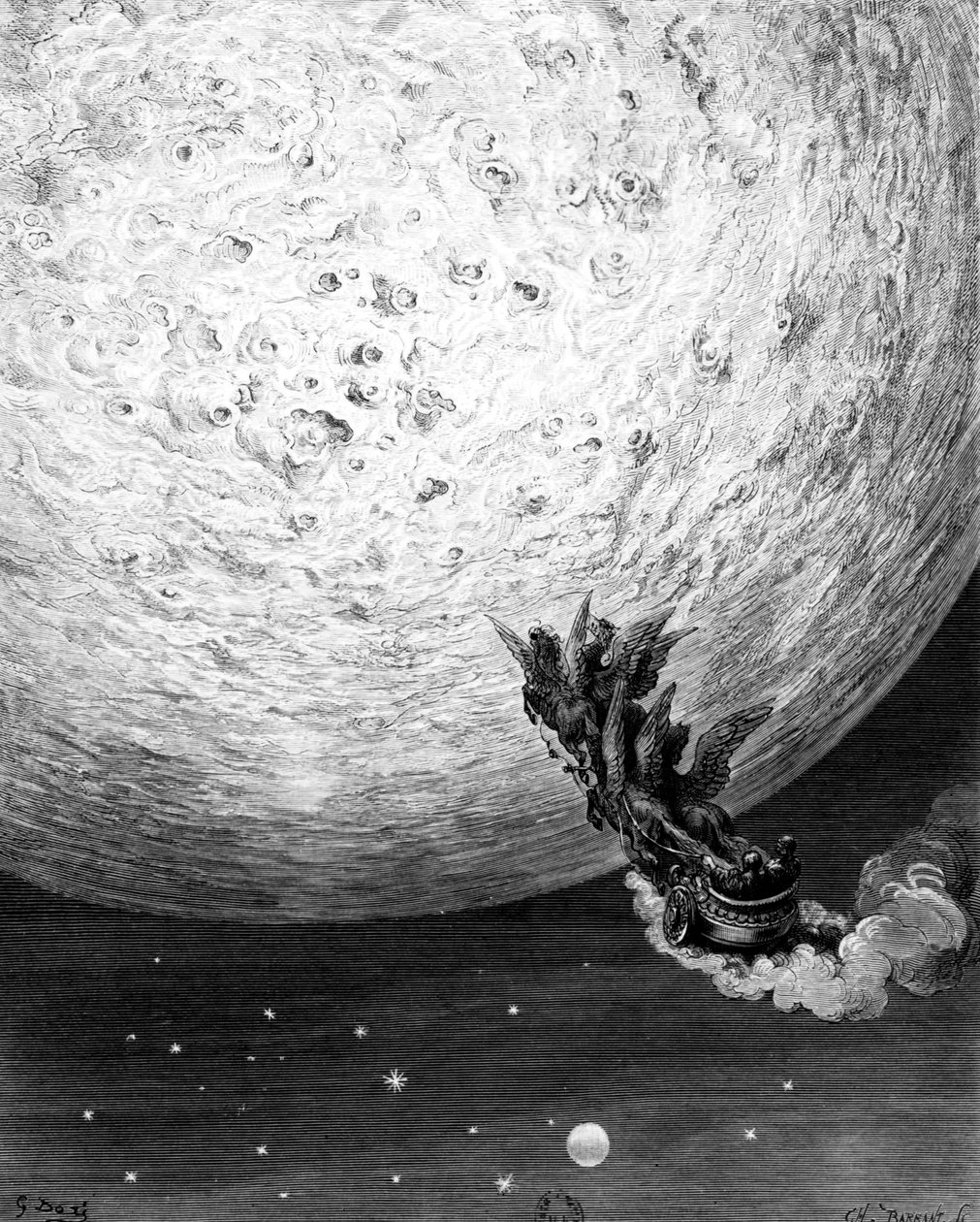 Astolfo on the Moon, stanza 70, canto XXXIV, Ludovico Ariosto tarafından yazılan The Frenzy of Orlando
