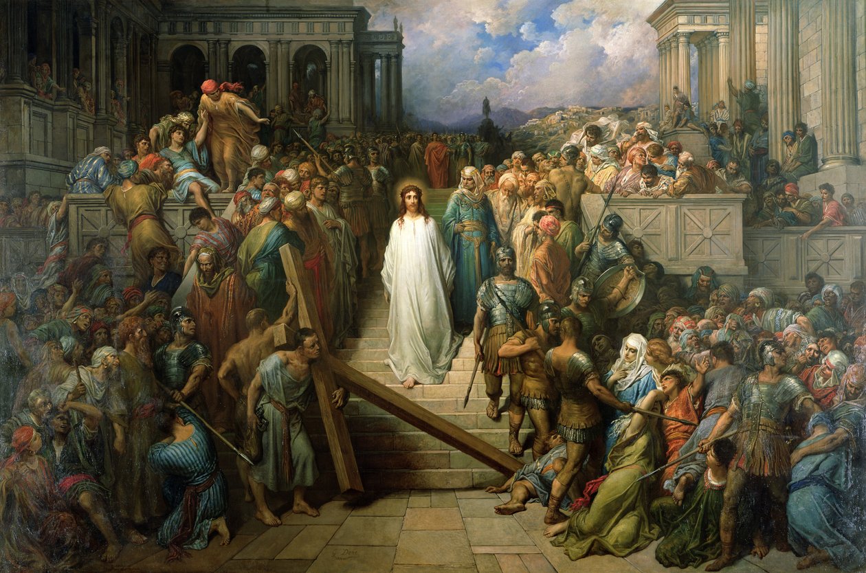 Mesih Davasını Bırakıyor, 1874-80 by Gustave Dore