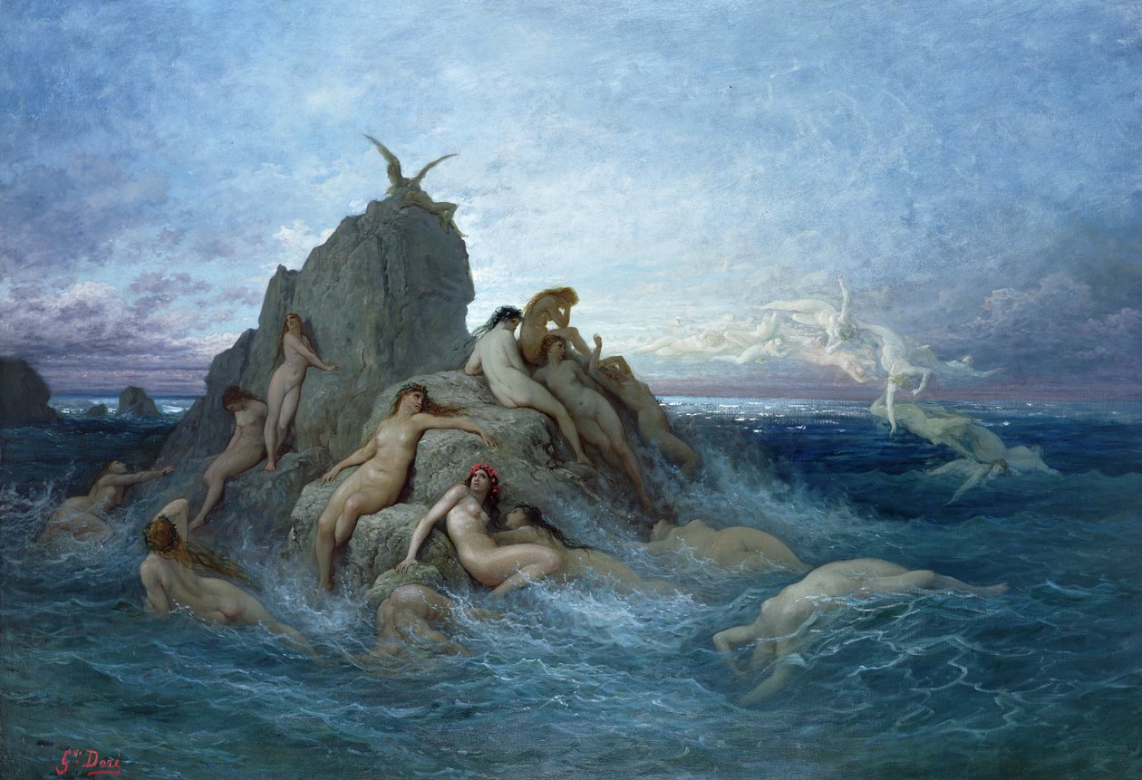 Les Oceanides by Gustave Dore