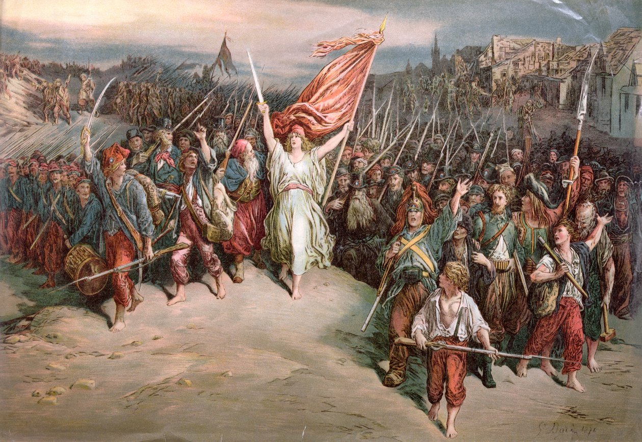 Marsilya, 1870 by Gustave Dore