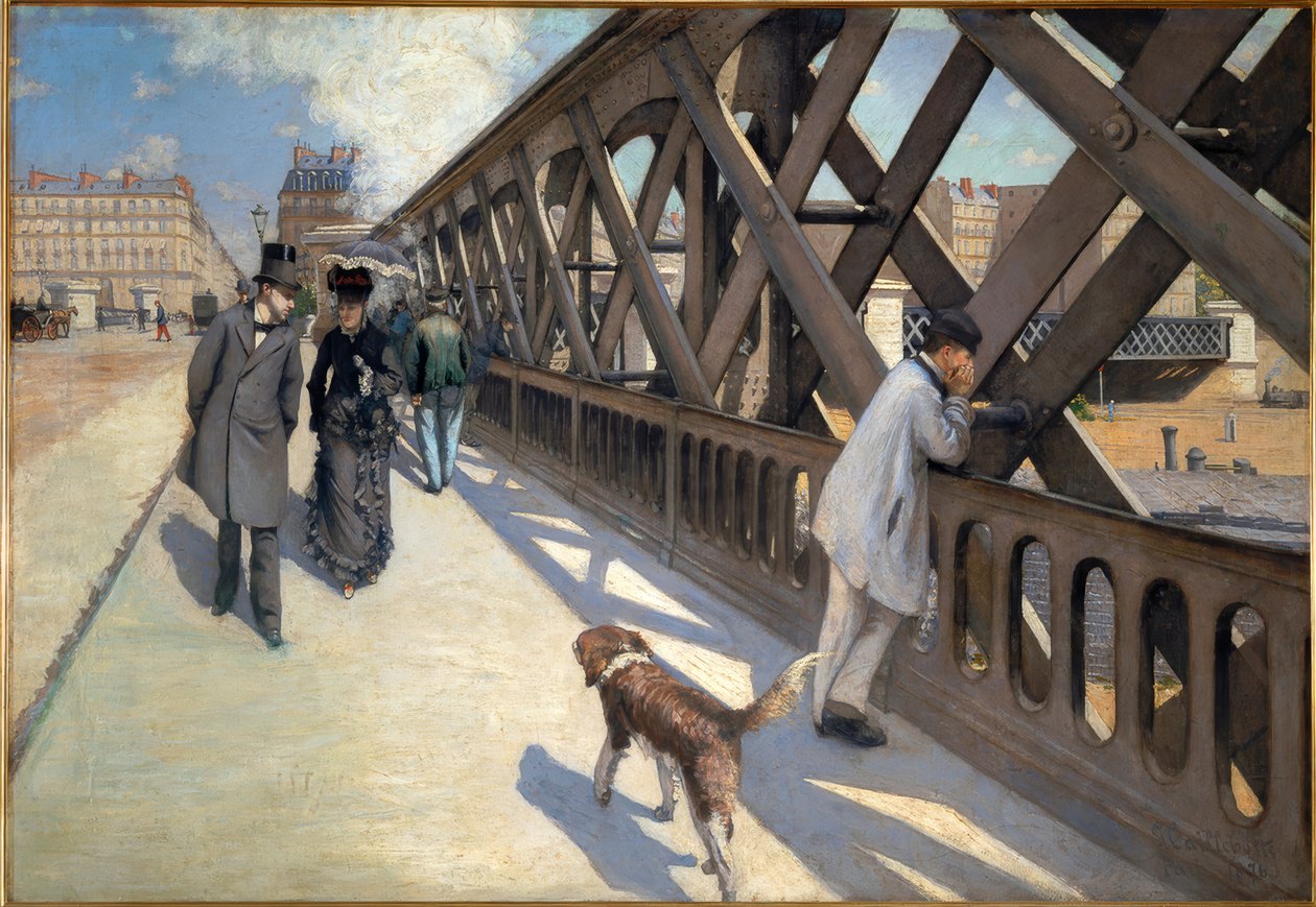 Avrupa Köprüsü by Gustave Caillebotte