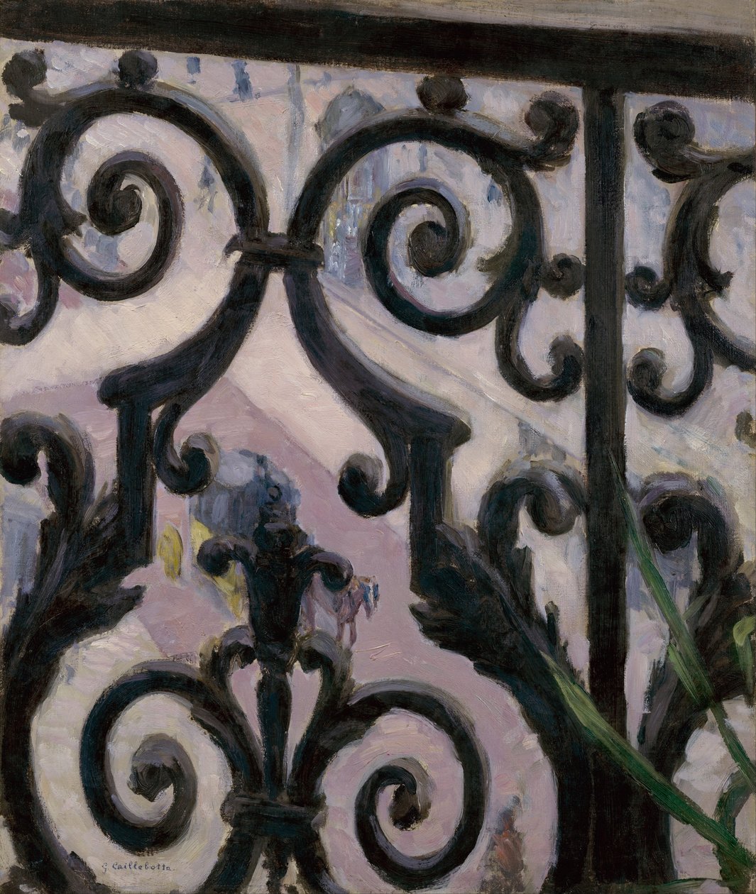 Balkondan Görünüm by Gustave Caillebotte
