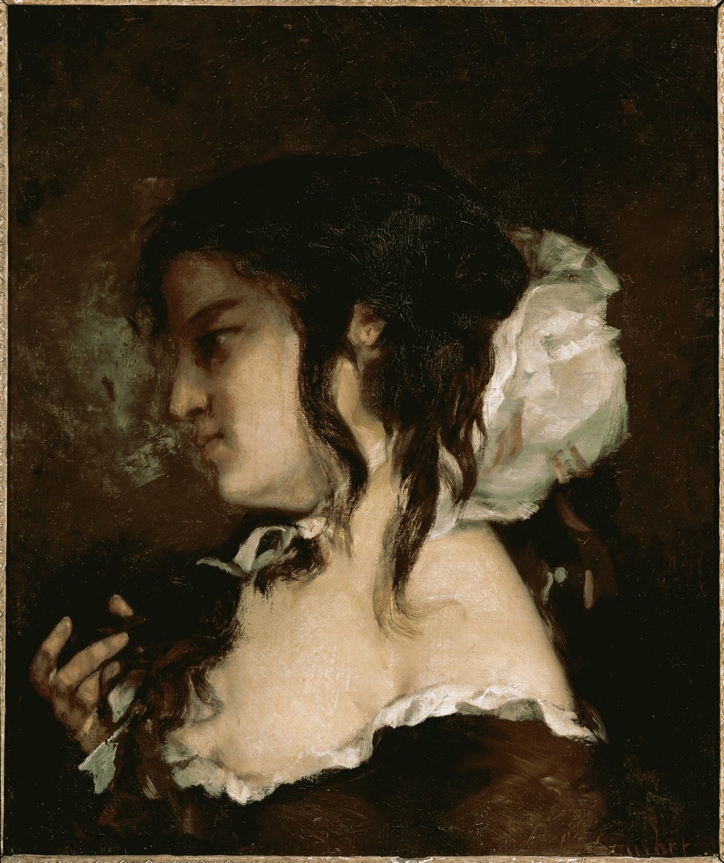 Yansıma by Gustave Courbet