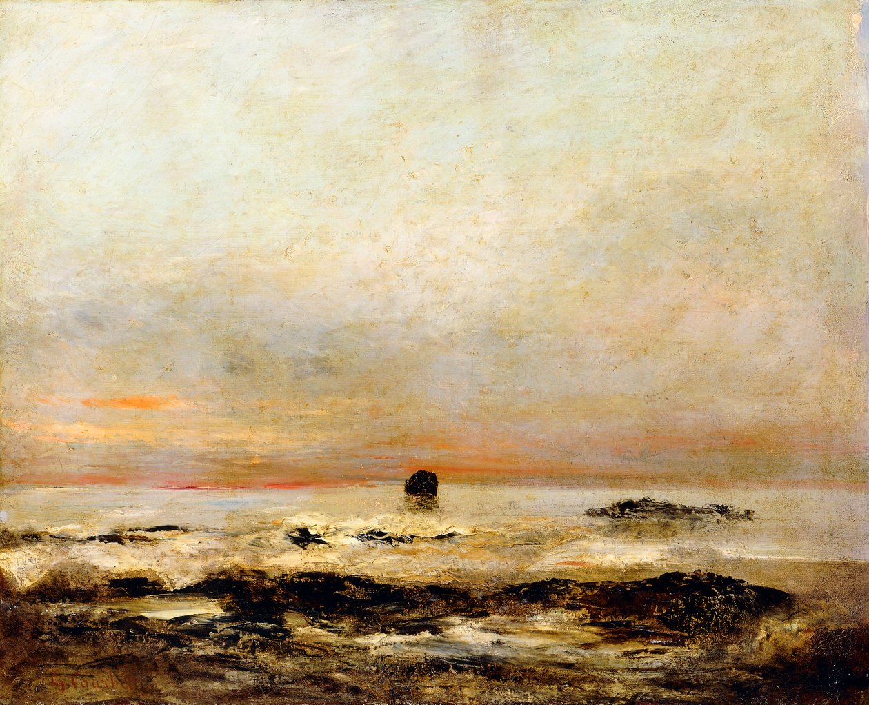 Deniz, by Gustave Courbet