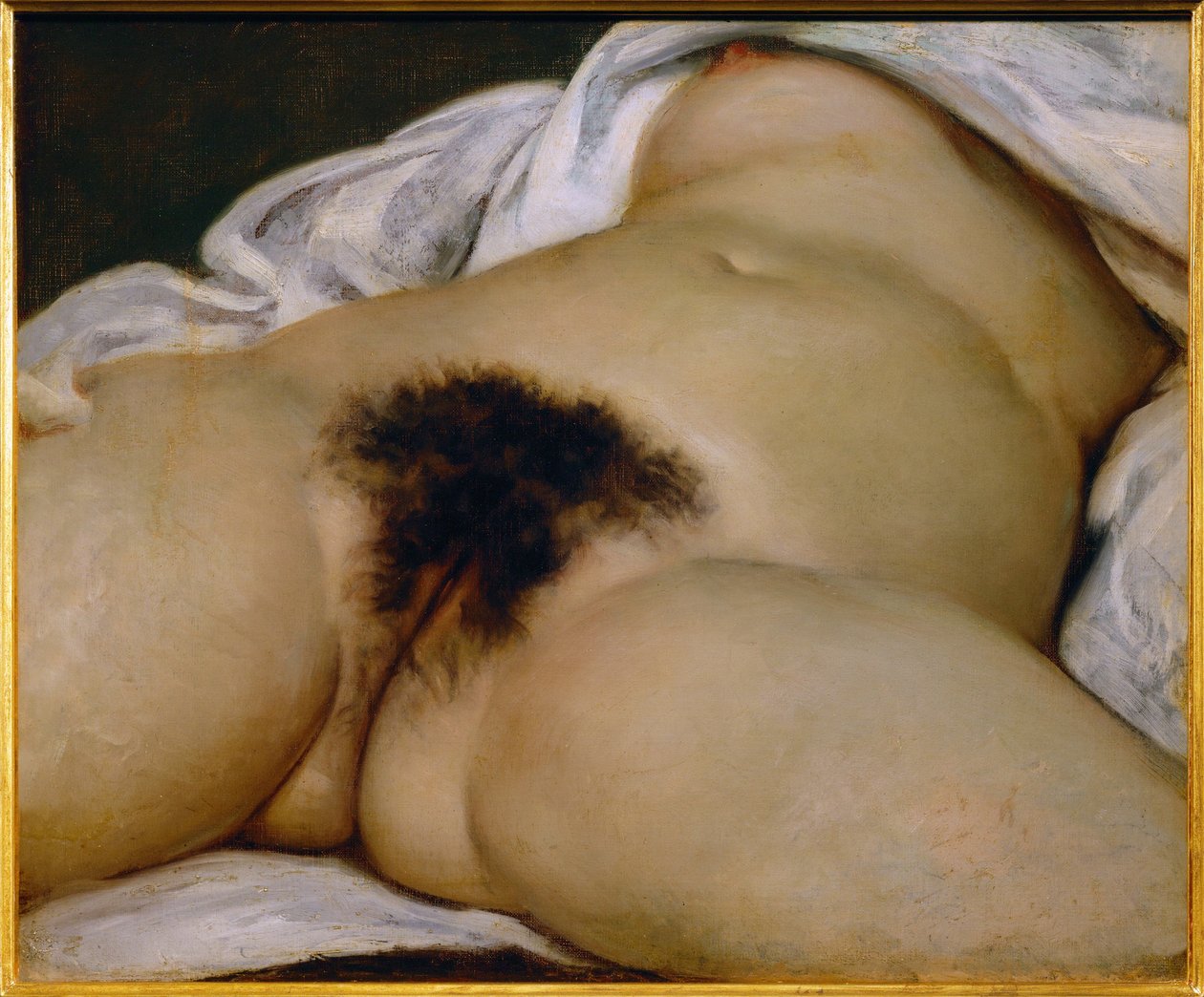 Dünyanın Kökeni by Gustave Courbet