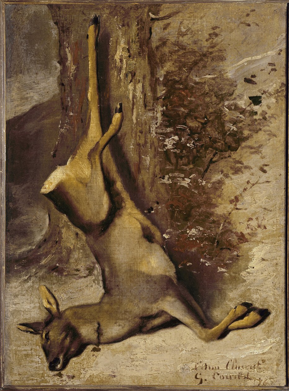 Geyik by Gustave Courbet