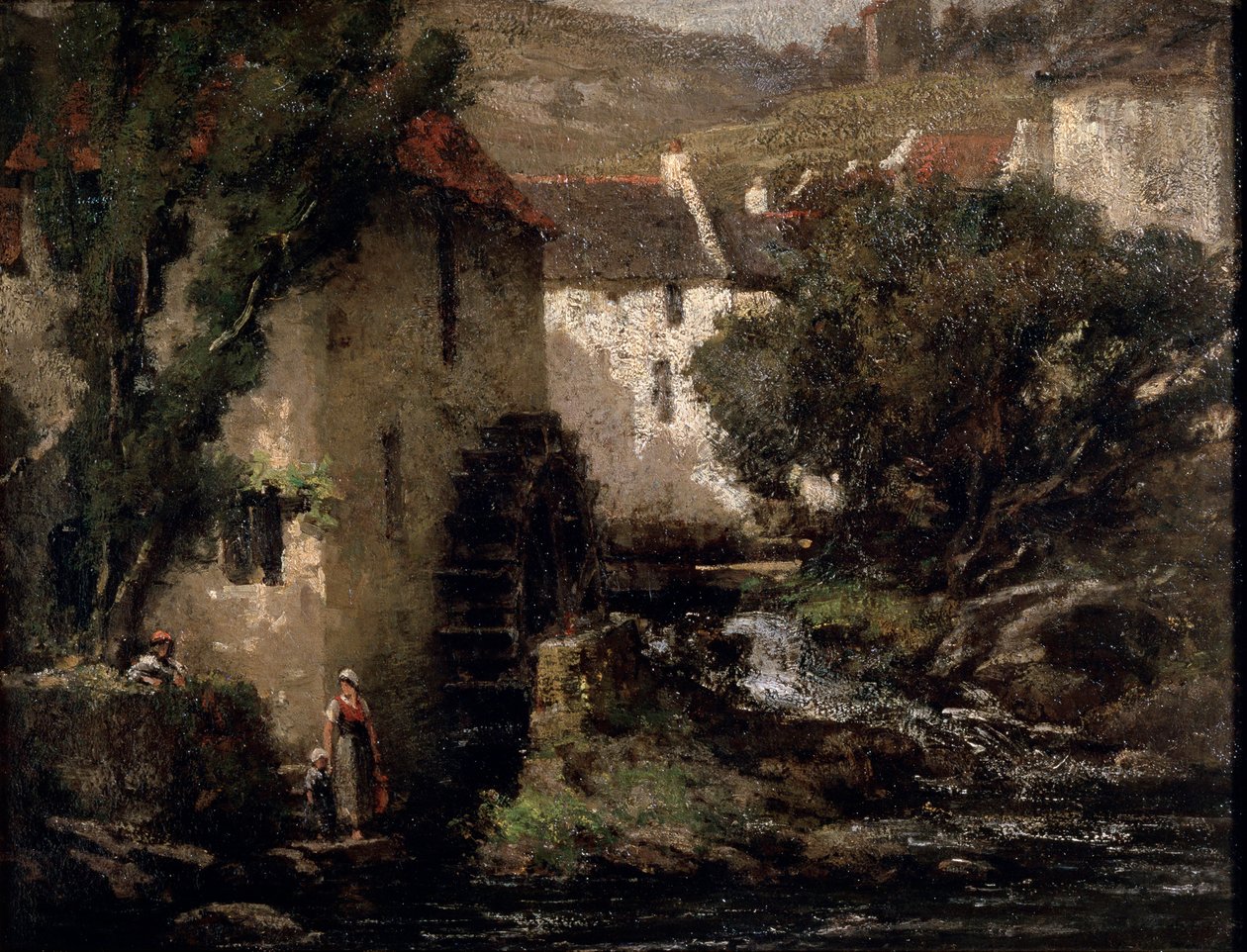 Su Değirmeni, 19. yüzyıl. by Gustave Courbet