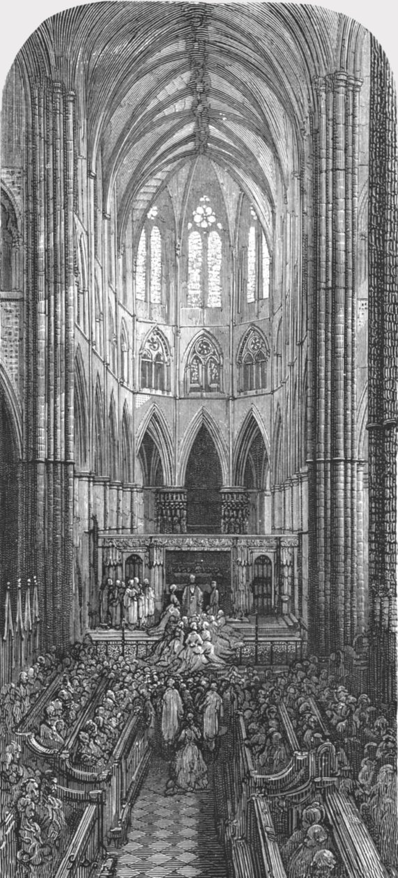 "Manastırda Bir Düğün", 1872. by Gustave Dore