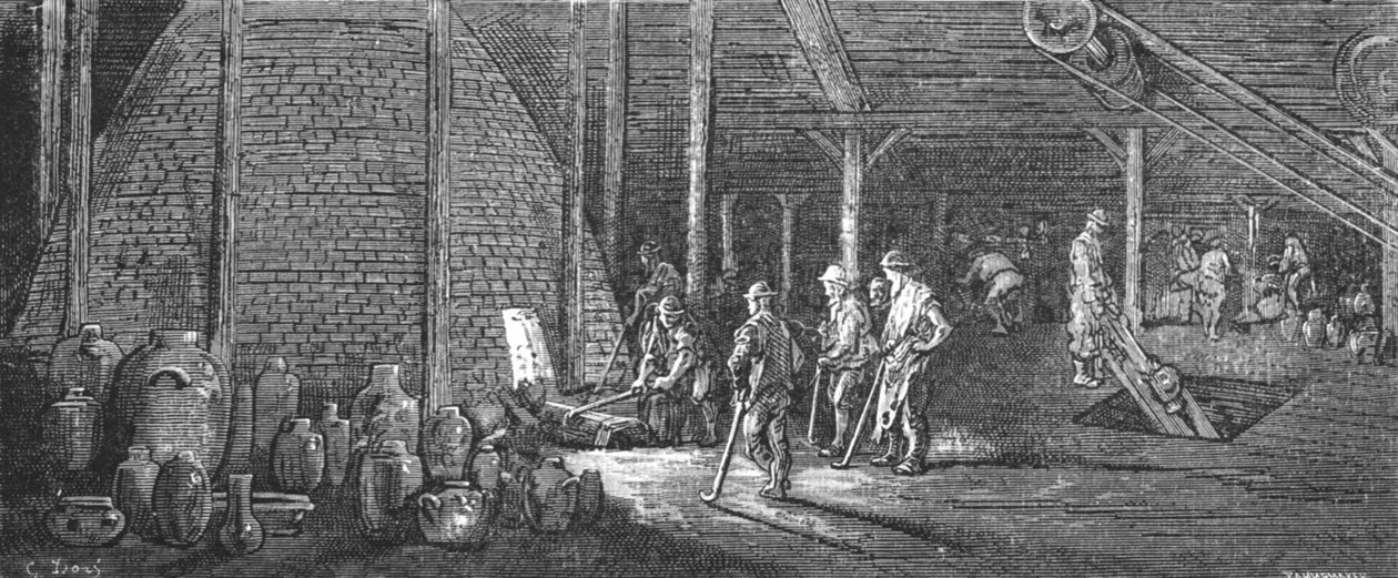 "Kuzu Çömlekleri", 1872. by Gustave Dore