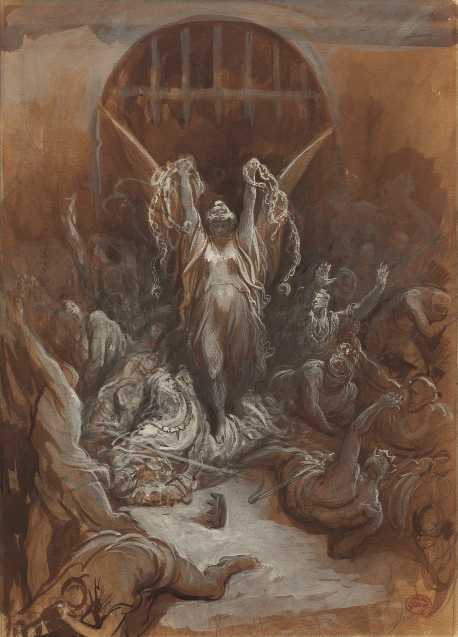 Özgürlük, ç. 1865-1875. by Gustave Dore