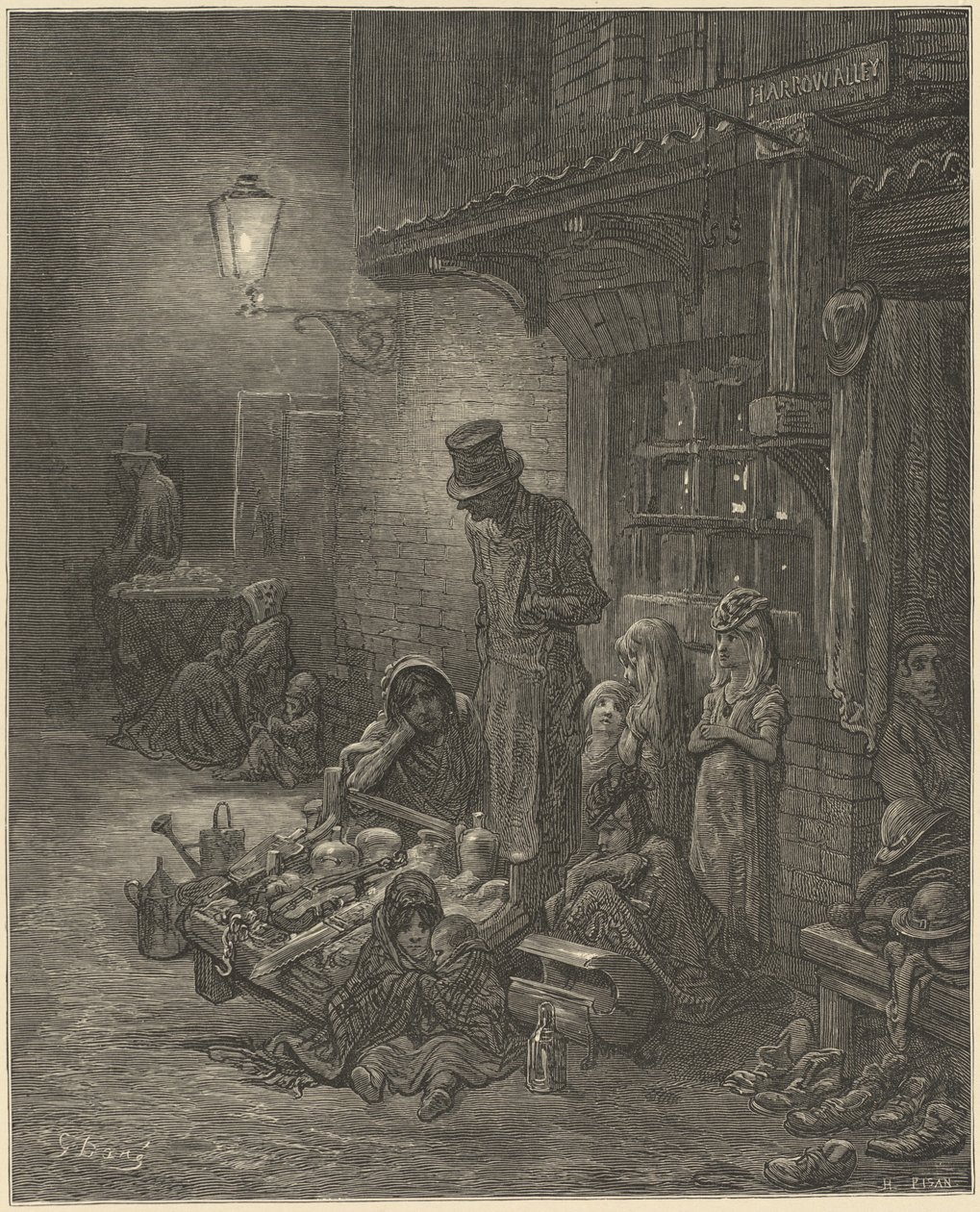 Londra. bir hac by Gustave Dore