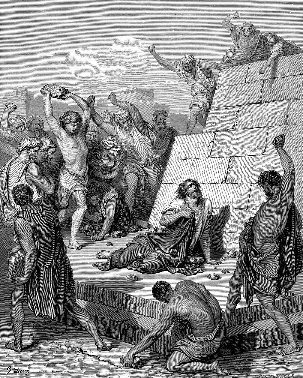Aziz Stephen Şehitliği, c36 1866 by Gustave Dore
