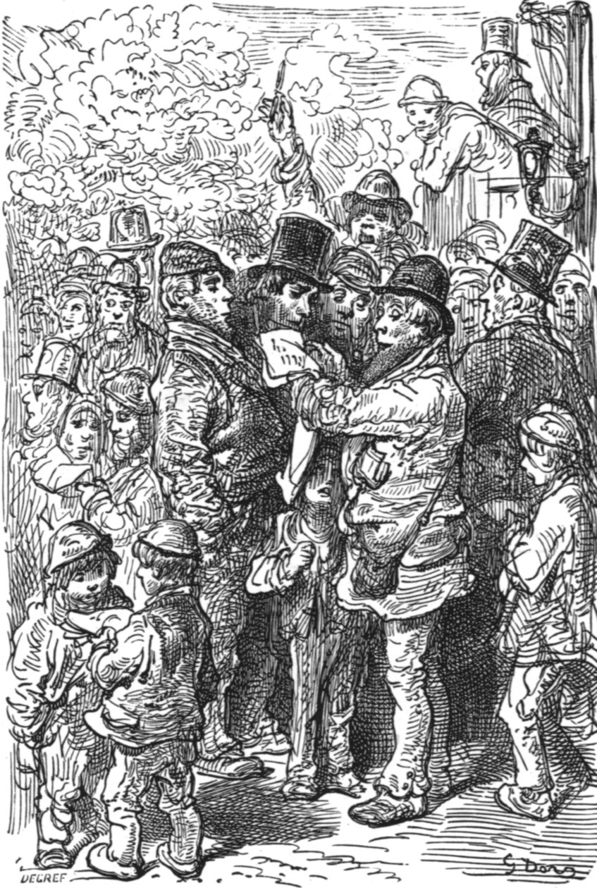 "Yüzük Dışı", 1872. by Gustave Dore