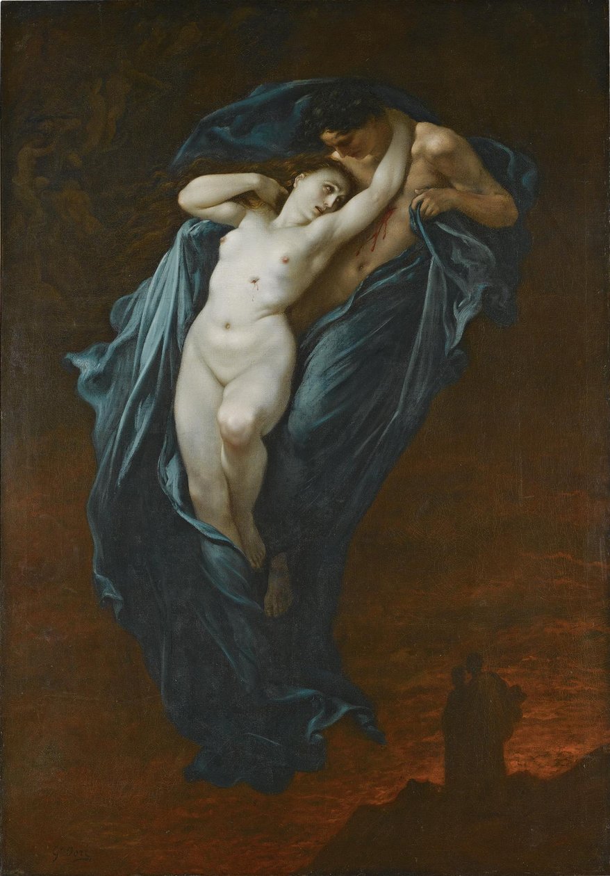 Paulo ve Francesca by Gustave Dore