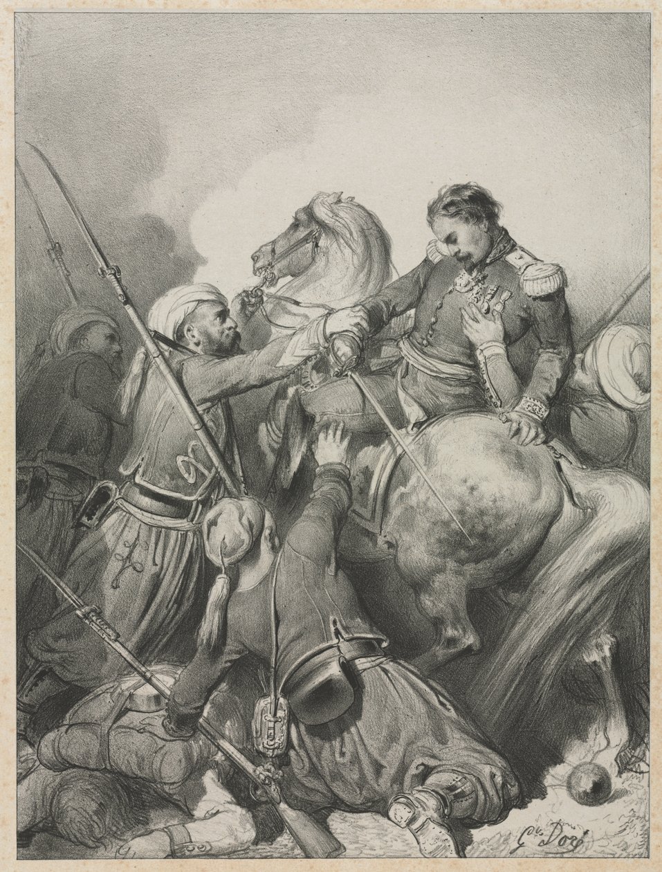 Sardunya Subayı by Gustave Dore