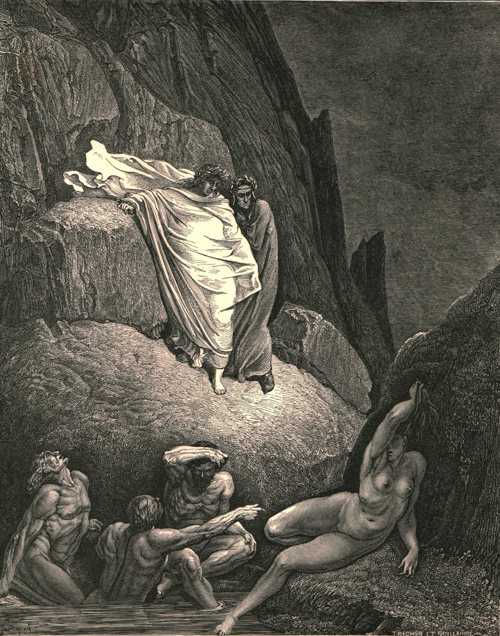 Thais bu, fahişe, c1890. by Gustave Dore