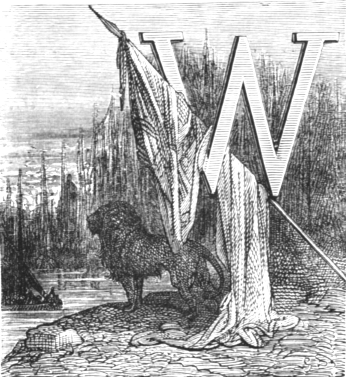 "İngiliz Aslanı", 1872. by Gustave Dore
