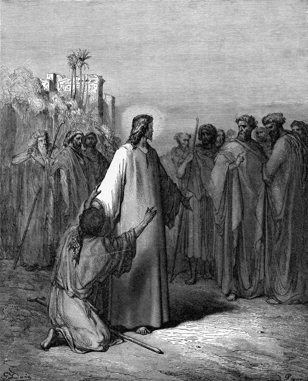 Şeytanın hakim olduğu adam by Gustave Dore