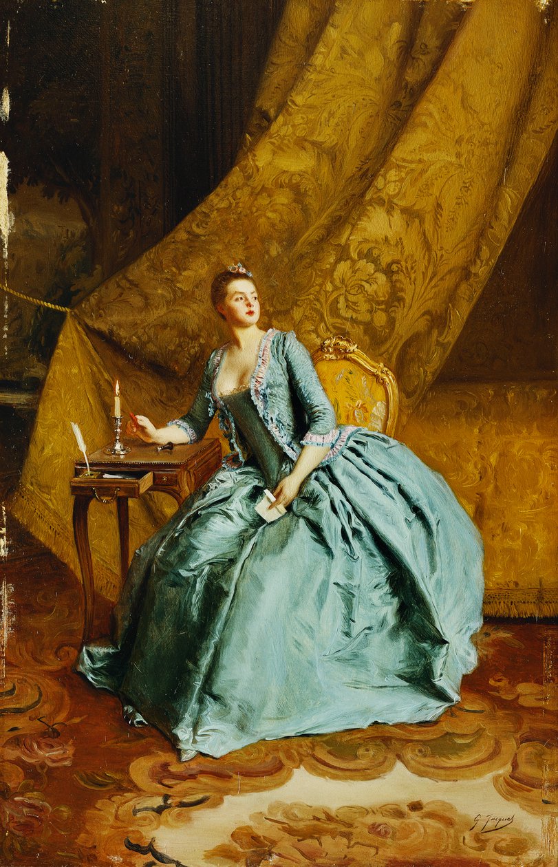 Missive, by Gustave Jacquet