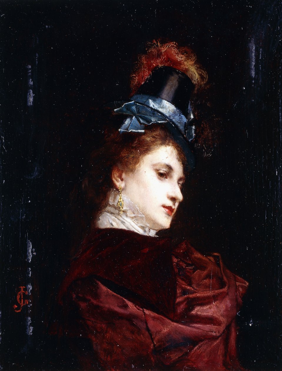Yeni Şapka, by Gustave Jacquet