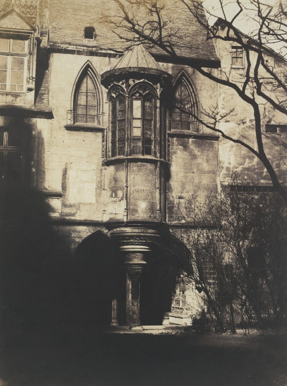 Hotel de Cluny, Paris, yak. 1851. by Gustave Le Gray