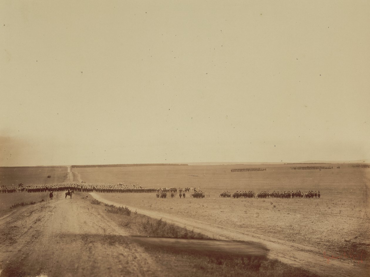 Manevralar, Camp de Châlons by Gustave Le Gray