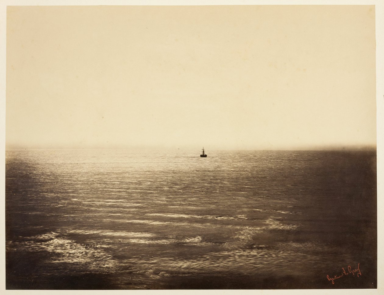vapur by Gustave Le Gray