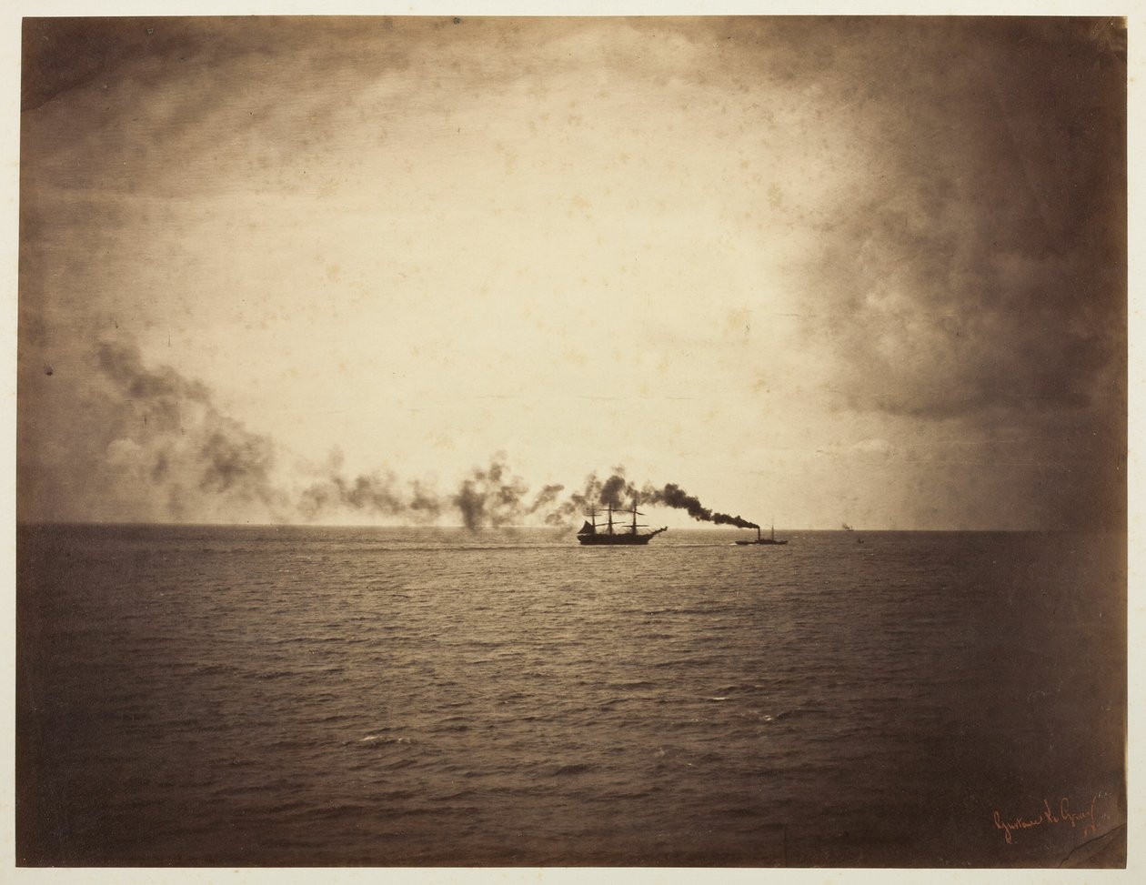 Römorkör by Gustave Le Gray