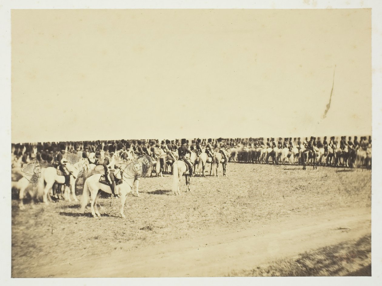 İsimsiz [süvari], 1857. by Gustave Le Gray