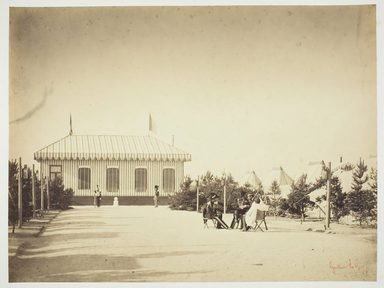 İsimsiz [memurlar], 1857. by Gustave Le Gray