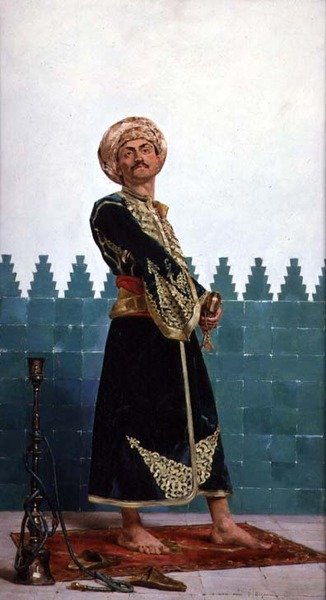 Arap muhafız by Gustave Leon Antoine Marie Popelin