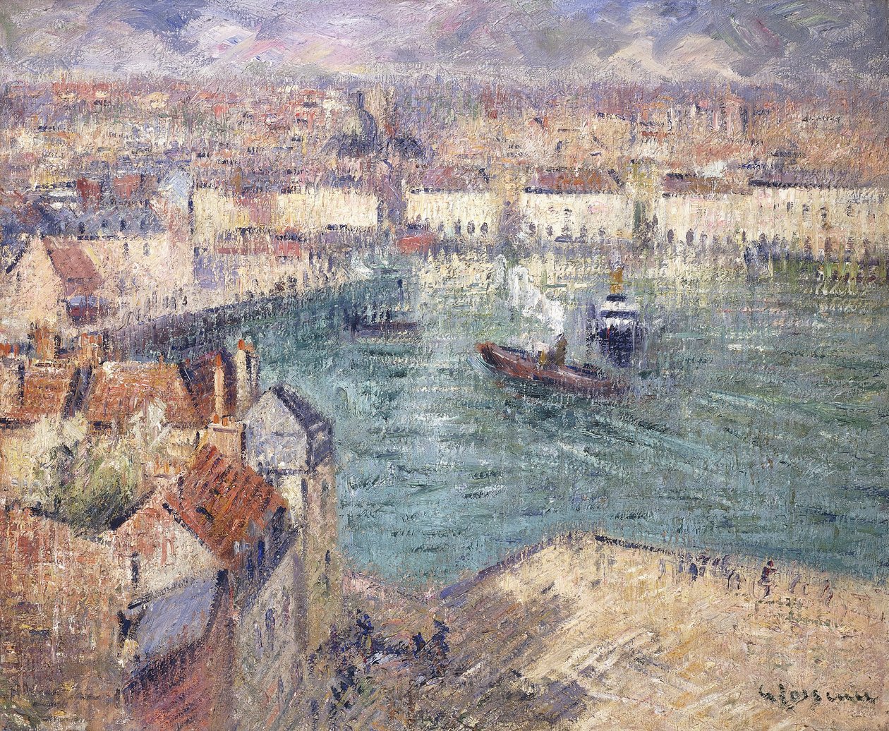 Dieppe, 1929 by Gustave Loiseau