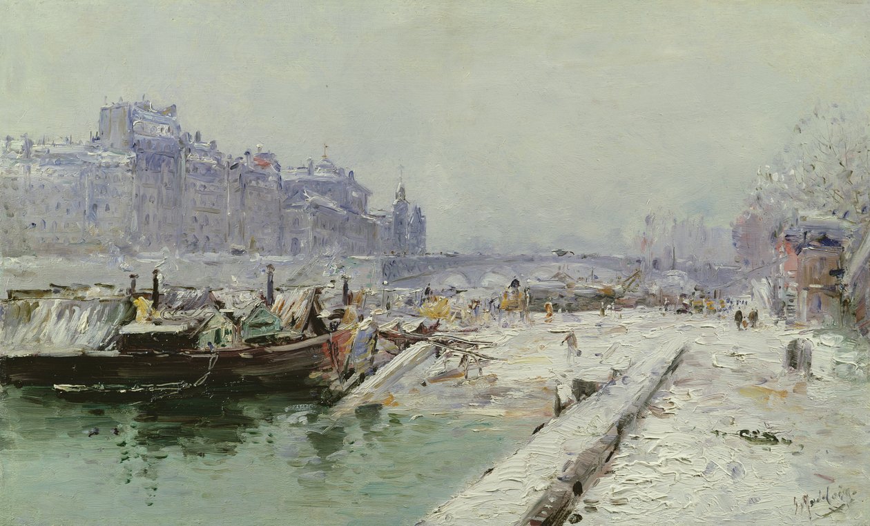 Kar Adası Altında Cite by Gustave Madelein