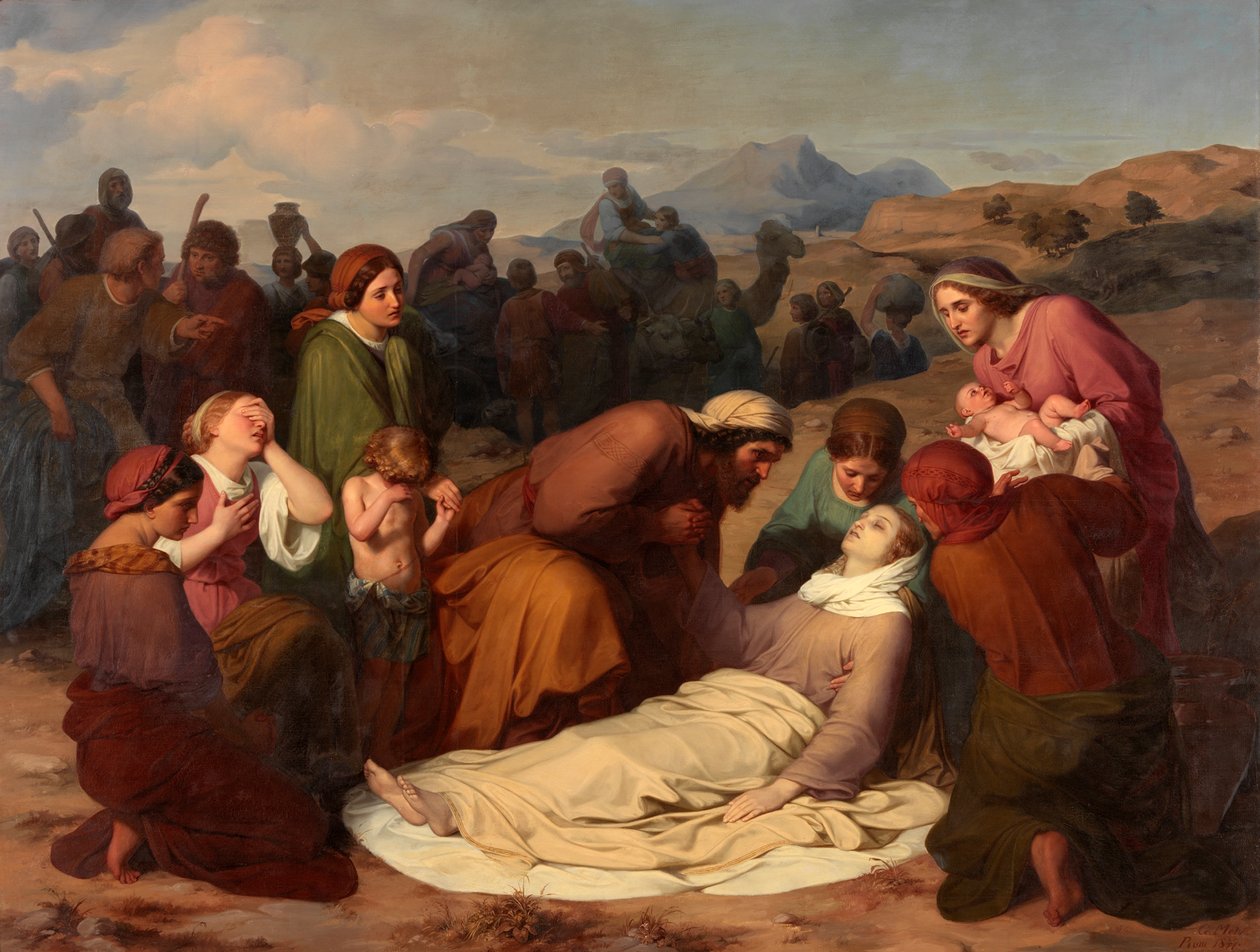 Rachel'ın ölümü by Gustave Metz
