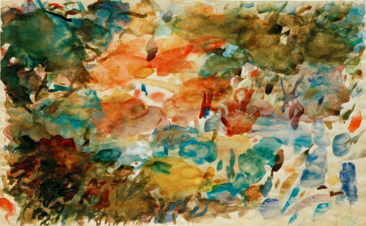 Suluboya paleti by Gustave Moreau