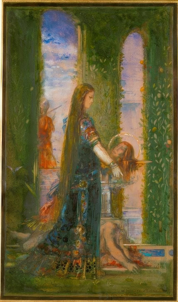 Bahçedeki Salome by Gustave Moreau