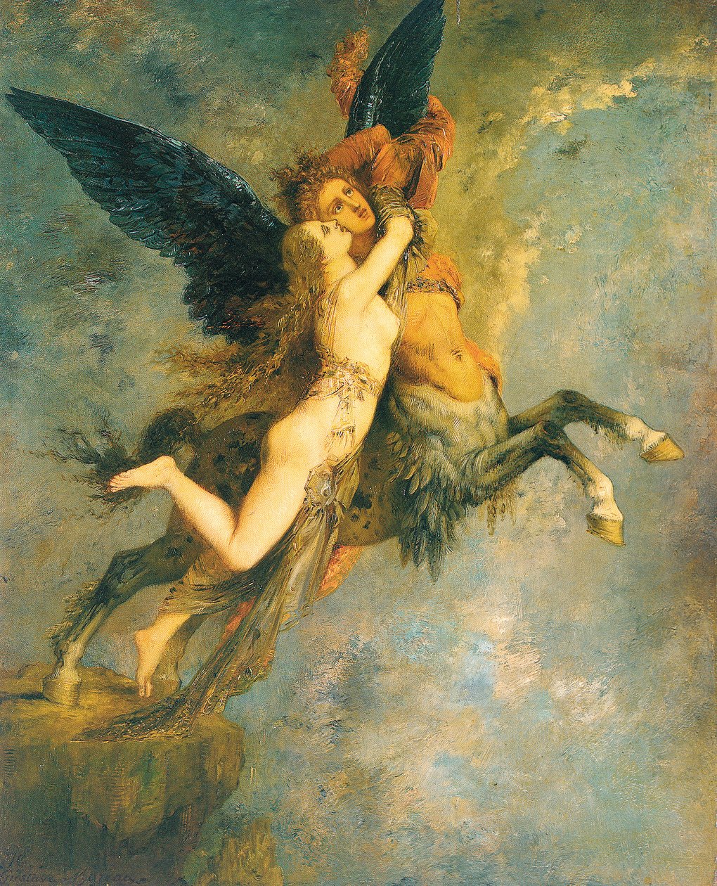 Kimera, 1866 by Gustave Moreau