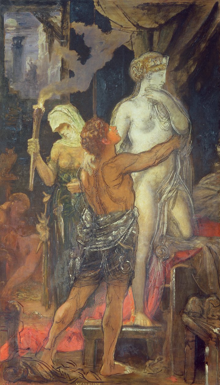 Messalina'nın İnfazı by Gustave Moreau