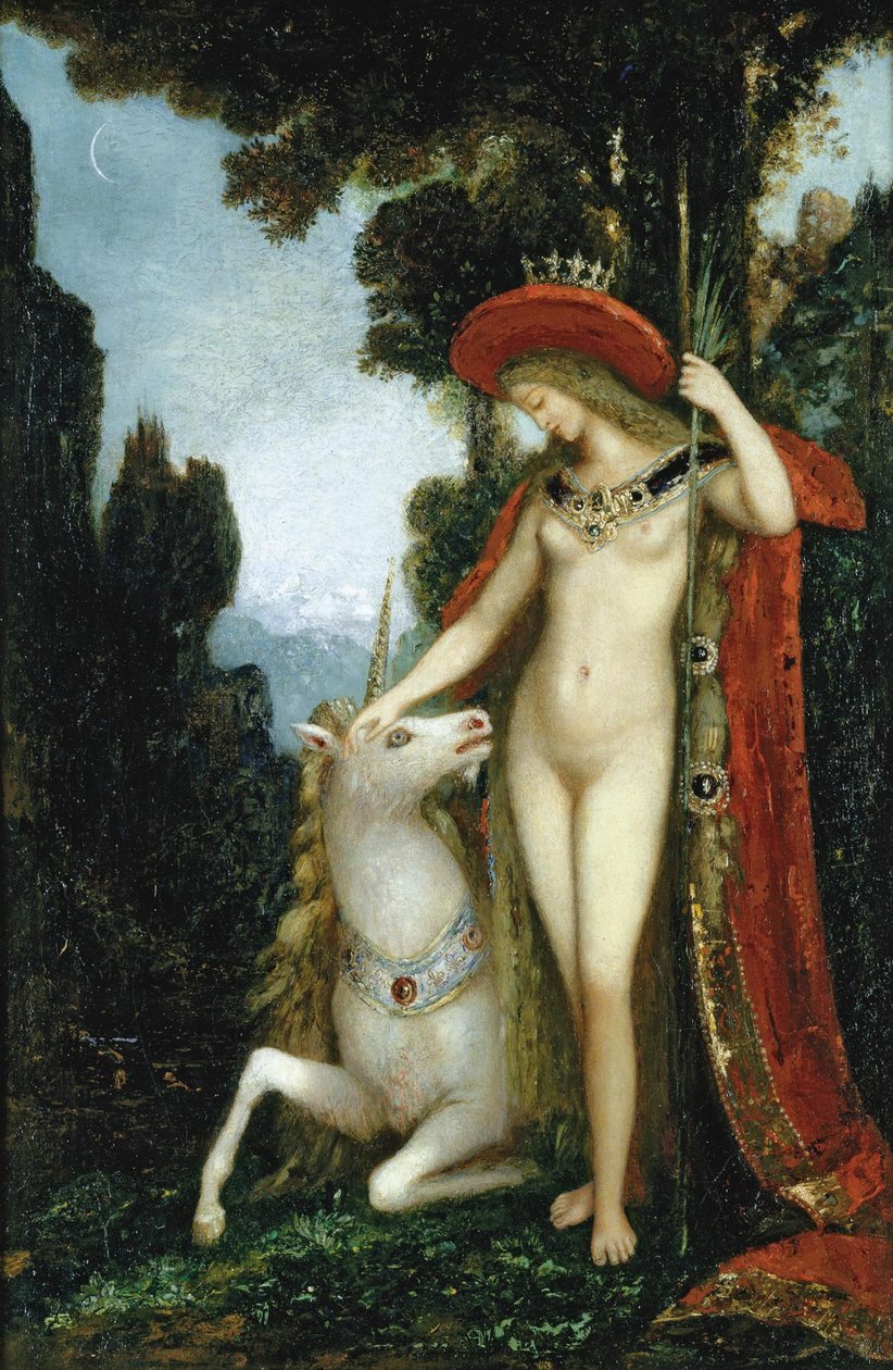 Boynuzlu at by Gustave Moreau